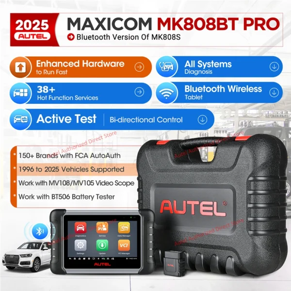 Autel MaxiCOM MK808BT PRO - Image 2